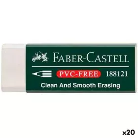 Gomma da cancellare Faber-Castell Bianco (20 Unità) di Faber-Castell, Correttori e gomme da cancellare - Rif: S8421804, Prezz...