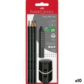 Set de Lápices Faber-Castell Negro (5 Unidades) (10 Unidades) de Faber-Castell, Materiales de dibujo - Ref: S8421810, Precio:...