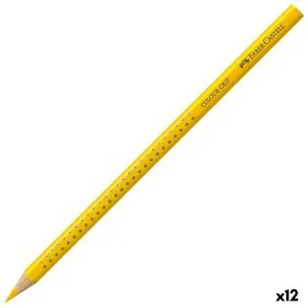 Lápices de colores Faber-Castell Colour Grip Amarillo (12 Unidades) de Faber-Castell, Materiales de dibujo - Ref: S8421871, P...