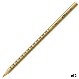 Lápiz de Cor Aquarela Faber-Castell Dourado (12 Unidades) de Faber-Castell, Materiais de desenho - Ref: S8421882, Preço: 31,7...