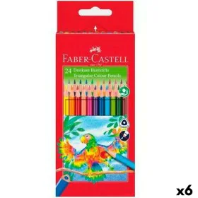 Matite colorate Faber-Castell Multicolore 6 Pezzi di Faber-Castell, Materiali da disegno - Rif: S8421896, Prezzo: 32,27 €, Sc...