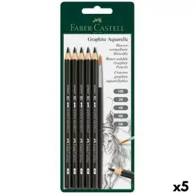 Conjunto de Lápis Faber-Castell Aguarela (5 Unidades) de Faber-Castell, Materiais de desenho - Ref: S8421909, Preço: 34,29 €,...