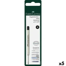 Recambios Faber-Castell Bolígrafo Negro (5 Unidades) de Faber-Castell, Recambios para bolígrafos y plumas - Ref: S8421926, Pr...