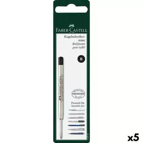 Recambios Faber-Castell Bolígrafo Negro (5 Unidades) de Faber-Castell, Recambios para bolígrafos y plumas - Ref: S8421926, Pr...