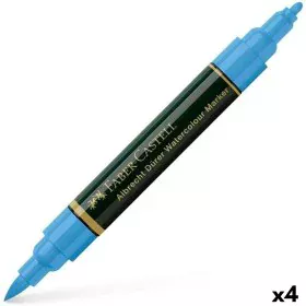 Pennarelli Faber-Castell Durer Azzurro (4 Pezzi) di Faber-Castell, Penne a punta porosa - Rif: S8421939, Prezzo: 12,51 €, Sco...