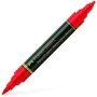 Pennarelli Faber-Castell Durer Rosso (4 Pezzi) (4 Unità) (121 Pezzi) di Faber-Castell, Penne a punta porosa - Rif: S8421940, ...