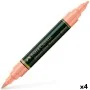 Pennarelli Faber-Castell Durer Beige (4 Pezzi) (4 Unità) di Faber-Castell, Penne a punta porosa - Rif: S8421942, Prezzo: 12,5...