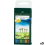 Set di Pennarelli Faber-Castell Pitt Artist Landscape Confezione (5 Unità) di Faber-Castell, Penne a punta porosa - Rif: S842...