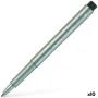 Pennarelli Faber-Castell Pitt Artist Metallizzato Argentato (10 Unità) di Faber-Castell, Penne a punta porosa - Rif: S8421961...