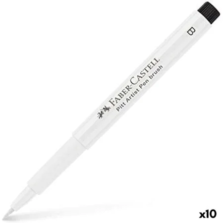 Pennarelli Faber-Castell Pitt Artist Bianco (10 Unità) di Faber-Castell, Penne a punta porosa - Rif: S8421962, Prezzo: 20,30 ...