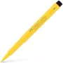 Felt-tip pens Faber-Castell Pitt Artist Cadmium Dark Yellow (10 Units) by Faber-Castell, Fineliners - Ref: S8421964, Price: 2...