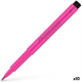 Feutres Faber-Castell Pitt Artist Rose (10 Unités) de Faber-Castell, Stylos feutre - Réf : S8421967, Prix : 20,99 €, Remise : %