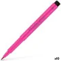 Rotuladores Faber-Castell Pitt Artist Cor de Rosa (10 Unidades) de Faber-Castell, Marcadores de ponta fina - Ref: S8421967, P...