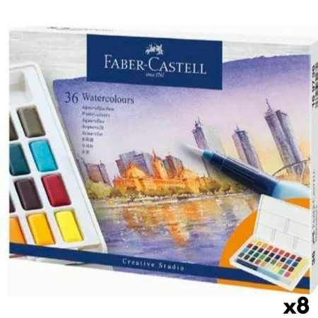 Set de peintures aquarelle Faber-Castell Creative Studio (8 Unités) de Faber-Castell, Peintures - Réf : S8421994, Prix : 190,...