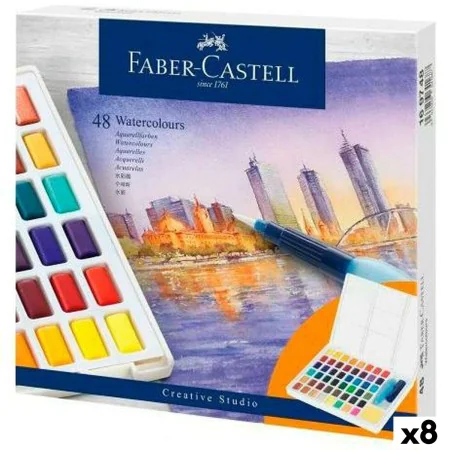 Set per Pittura ad Acquarello Faber-Castell Creative Studio (8 Unità) di Faber-Castell, Colori - Rif: S8421995, Prezzo: 269,5...