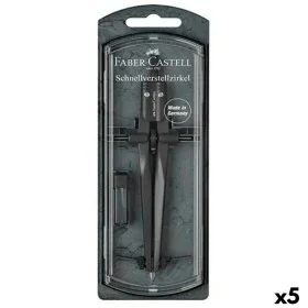 Kompass Faber-Castell Schwarz (5 Stück) von Faber-Castell, Mathematik - Ref: S8422002, Preis: 41,48 €, Rabatt: %