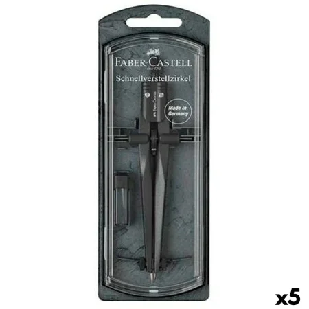 Agulha Faber-Castell Preto (5 Unidades) de Faber-Castell, Matemática - Ref: S8422002, Preço: 44,79 €, Desconto: %