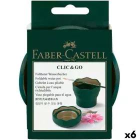 Verre Faber-Castell Clic & Go Pliable Vert foncé 6 Pièces de Faber-Castell, Peintures - Réf : S8422009, Prix : 13,96 €, Remis...