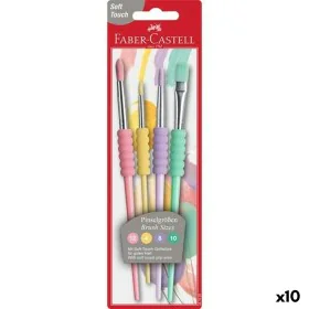 Pinceles Faber-Castell 4 Piezas Pastel (10 Unidades) de Faber-Castell, Pinceles y brochas - Ref: S8422022, Precio: 32,00 €, D...