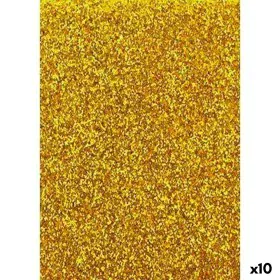 Papel Fama Glitter Borracha Eva Dourado 50 x 70 cm (10 Unidades) de Fama, Papel para trabalhos manuais - Ref: S8422030, Preço...