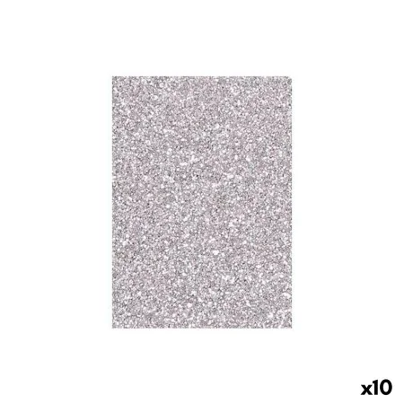 Borracha Eva Fama Prateado 50 x 70 cm (10 Unidades) de Fama, Papel para trabalhos manuais - Ref: S8422031, Preço: 23,09 €, De...