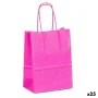 Bags Fama Paper Magenta With handles 15 x 8 x 21 cm 25 Units by Fama, Gift boxes and bags - Ref: S8422038, Price: 7,26 €, Dis...