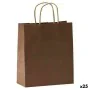 Bags Fama Dark brown With handles 31 x 11 x 42 cm (25 Units) by Fama, Gift boxes and bags - Ref: S8422056, Price: 10,66 €, Di...