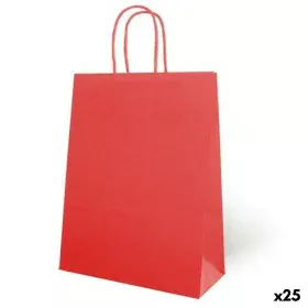 Bolsas Fama Rojo Con asas 31 x 11 x 42 cm (25 Unidades) de Fama, Cajas y bolsas de regalo - Ref: S8422060, Precio: 10,24 €, D...