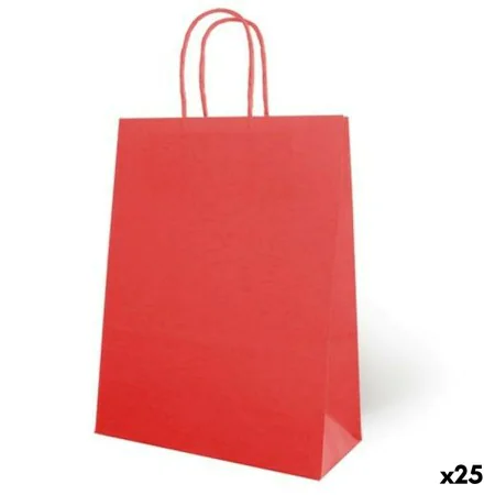 Sacs Fama Rouge Avec des poignées 31 x 11 x 42 cm (25 Unités) de Fama, Boîtes et sacs cadeaux - Réf : S8422060, Prix : 10,66 ...