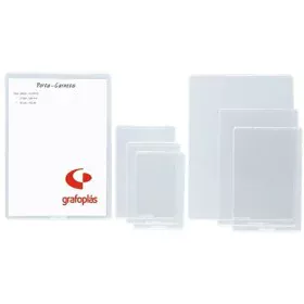 Capa para Cartão de Identidade Grafoplas Transparente PVC (25 Unidades) de Grafoplas, Capas de cartões de identificação - Ref...