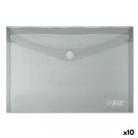 Document Holder Ingraf Plastic Transparent Clasp A5 (10Units) by Ingraf, Sheet Protectors - Ref: S8422087, Price: 6,66 €, Dis...