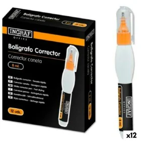 Crayon Correcteur Ingraf 8 ml (12 Unités) de Ingraf, Correcteurs liquides - Réf : S8422089, Prix : 10,24 €, Remise : %