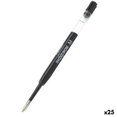 Nachfüllung für Kugelschreiber Inoxcrom M Schwarz 1 mm (25 Stück) von Inoxcrom, Minen, Patronen & Tintenlöscher - Ref: S84220...