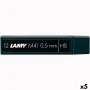 Recambio de mina Lamy M41 HB 0,5 mm (5 Unidades) de Lamy, Minas para portaminas - Ref: S8422115, Precio: 9,10 €, Descuento: %