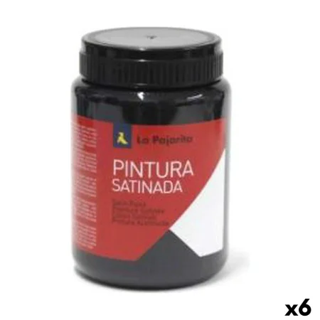 Pittura a tempera La Pajarita L-22 Nero Raso Per la scuola (35 ml) (6 Unità) di La Pajarita, Colori a tempera - Rif: S8422156...