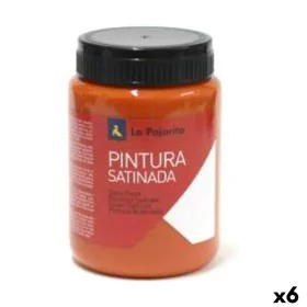 Tempera La Pajarita L-06 6 Pieces Satin finish School Orange by La Pajarita, Paints - Ref: S8422163, Price: 12,22 €, Discount: %