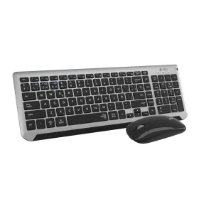 Tastiera e Mouse Subblim SUBKBC-DCEP20 Nero Grigio Qwerty in Spagnolo QWERTY di Subblim, Set tastiera e Mouse - Rif: M0312834...