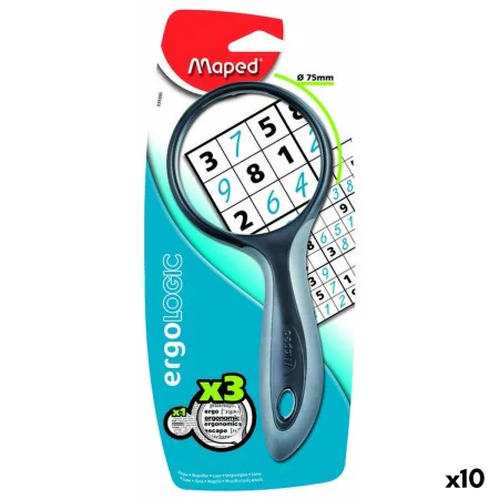 Magnifying glass Maped Ø 7,5 cm (10 Units) by Maped, Magnifying Glasses - Ref: S8422215, Price: 49,65 €, Discount: %