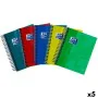 Set of exercise books Oxford European Book 4 Multicolour 1/8 (5 Units) by Oxford, Wirebound Notebooks - Ref: S8422271, Price:...