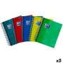 Set of exercise books Oxford European Book 4 Multicolour 1/8 (5 Units) by Oxford, Wirebound Notebooks - Ref: S8422271, Price:...