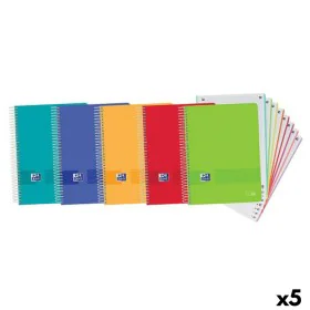 Set de Cuadernos Oxford Multicolor A4 (5 Unidades) de Oxford, Cuadernos de anillas - Ref: S8422275, Precio: 42,86 €, Descuent...