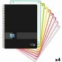 Set de Cuadernos Oxford European Book Live&Go Negro A5 4 Piezas de Oxford, Cuadernos de anillas - Ref: S8422280, Precio: 27,2...