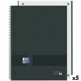 Cahier Oxford European Book Write&Erase Noir A4 (5 Unités) de Oxford, Cahiers à spirales - Réf : S8422282, Prix : 23,72 €, Re...