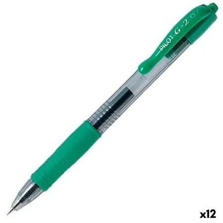 Gel-Stift Pilot G-2 07 grün 0,4 mm (12 Stück) von Pilot, Gelschreiber - Ref: S8422342, Preis: 20,57 €, Rabatt: %