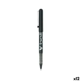 Bolígrafo Roller Pilot V Ball 0,7 mm Negro (12 Unidades) de Pilot, Bolígrafos de tinta líquida - Ref: S8422372, Precio: 20,70...