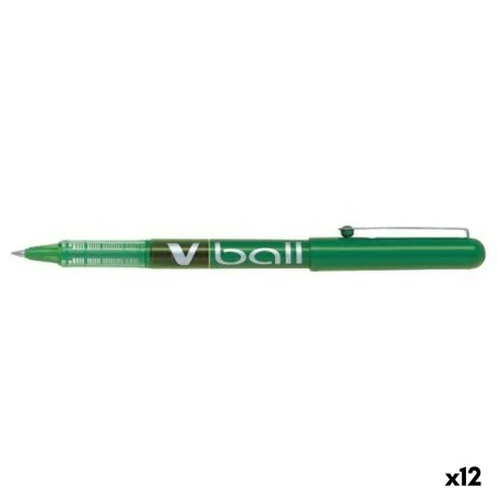 Bolígrafo Roller Pilot V Ball 0,7 mm Verde (12 Unidades) de Pilot, Bolígrafos de tinta líquida - Ref: S8422373, Precio: 20,70...