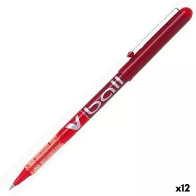 Crayon Roller Pilot V Ball Rouge 0,5 mm (12 Unités) de Pilot, Stylos à bille à encre liquide - Réf : S8422375, Prix : 21,62 €...