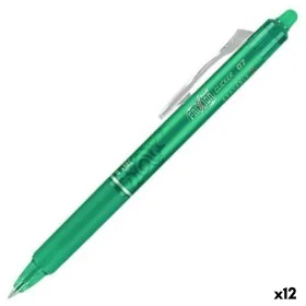 Crayon Pilot Frixion Clicker Encre effaçable Vert 0,4 mm (12 Unités) de Pilot, Stylos à bille rétractable - Réf : S8422387, P...