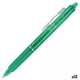 Bolígrafo Pilot Frixion Clicker Tinta borrable Verde 0,4 mm (12 Unidades) de Pilot, Bolígrafos de bola retráctiles - Ref: S84...