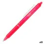 Caneta Pilot Frixion Clicker Tinta apagável Cor de Rosa 0,4 mm 12 Unidades de Pilot, Canetas esferográficas retráteis - Ref: ...